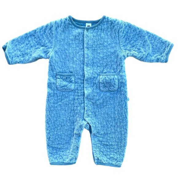 Baby Gap Velour Romper 3-6 Months - Picture 1 of 5